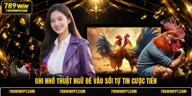 Ghi nhớ thuật ngữ để vào sới tự tin cược tiền