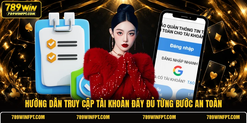 Hướng dẫn truy cập tài khoản đầy đủ từng bước an toàn