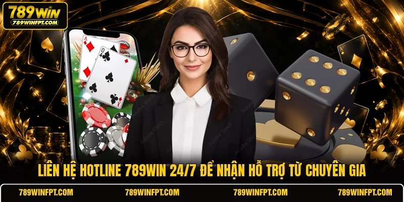 Liên hệ Hotline 789WIN 24/7 để nhận hỗ trợ từ chuyên gia