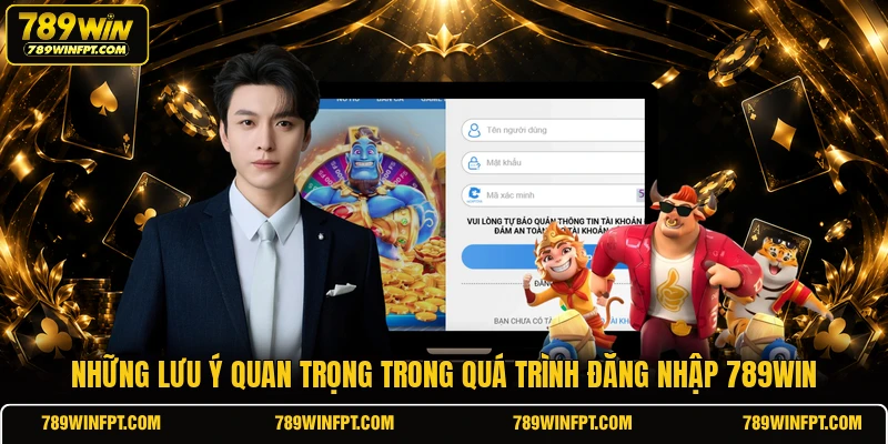 Những lưu ý quan trọng trong quá trình đăng nhập 789WIN